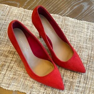 Shoe Dazzle Scarlet Red Heels